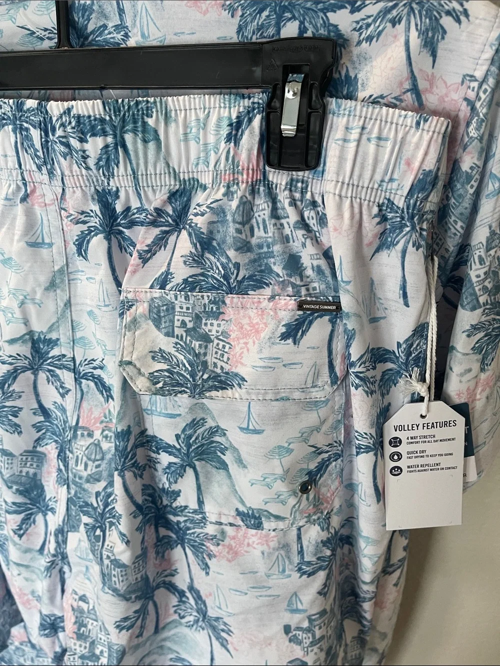 2 Piece Cabana Set - Beach Buttondown &  Swim Shorts